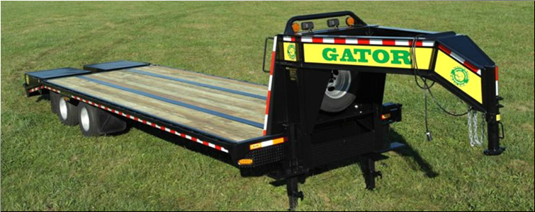 GOOSENECK TRAILER 30ft tandem dual - all heavy-duty equipment trailers special priced  Hardin County, Tennessee